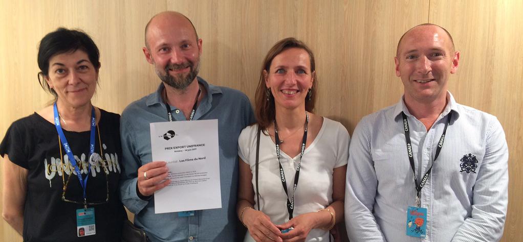 La soci&eacute;t&eacute; Les Films du Nord laur&eacute;ate du 3e&nbsp;Prix Export UniFrance