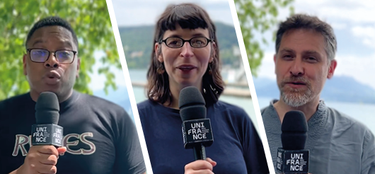 Interviews des r&eacute;alisateurs d'&oelig;uvres fran&ccedil;aises au Festival d'Annecy 2022
